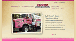 Desktop Screenshot of olsonsinthepink.com